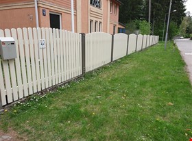 Andris Liepiņš - darbu piemēri: Žoga restaurācija, dēļu maiņa, krāsošana - foto Nr.5