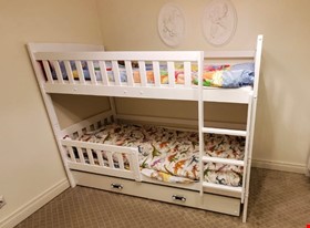 Maksims L. - примеры работ: Mēbeļu montāža. Bērnu divstāvīga gulta.  - фото №1