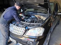Bless Autoservis - фото работ: Darbs ar dzinēju